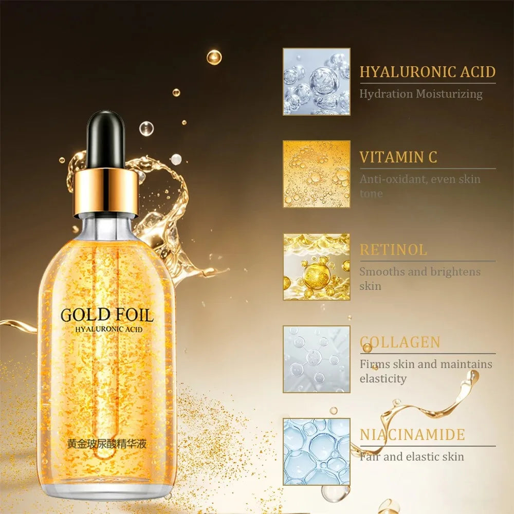 Imen Beauty 24K Gold Hyaluronic Serum