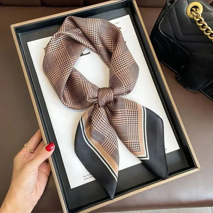 Imen Beauty Silk Scarf & Hairband Set