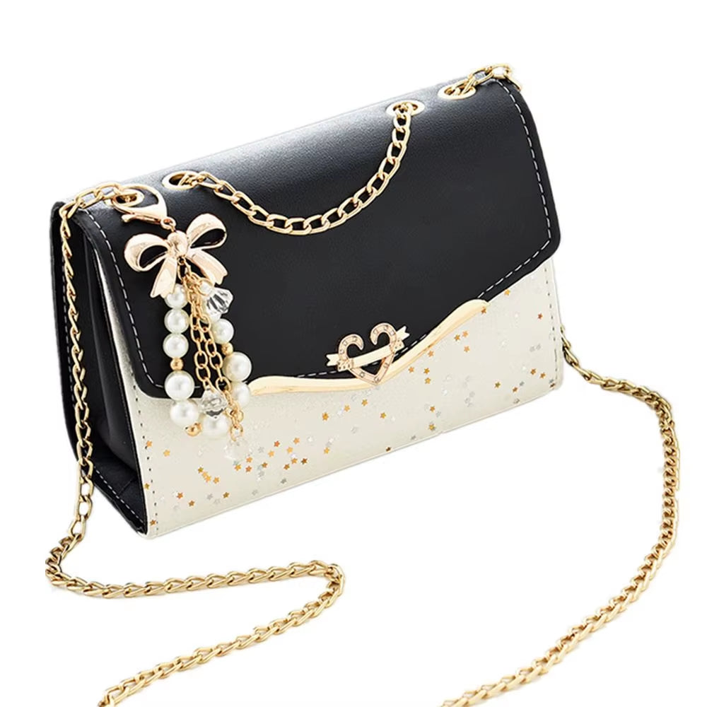 Imen Beauty Trendy Sequin Shoulder Bag