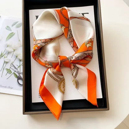 Imen Beauty Silk Scarf & Hairband Set