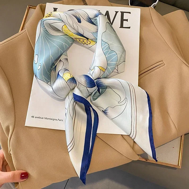 Imen Beauty Silk Scarf & Hairband Set