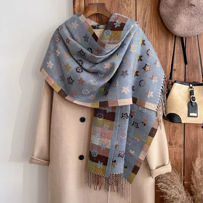 Imen Beauty Cashmere Winter Scarf