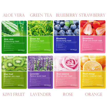Imen Beauty 8-Piece Plant Face Masks