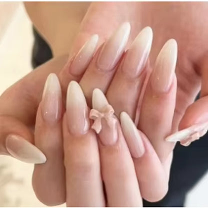 Imen Beauty Bow Press-On Nails