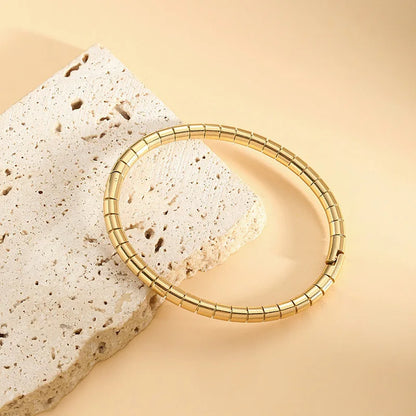 Imen Beauty Stainless Steel Cuff Bracelet