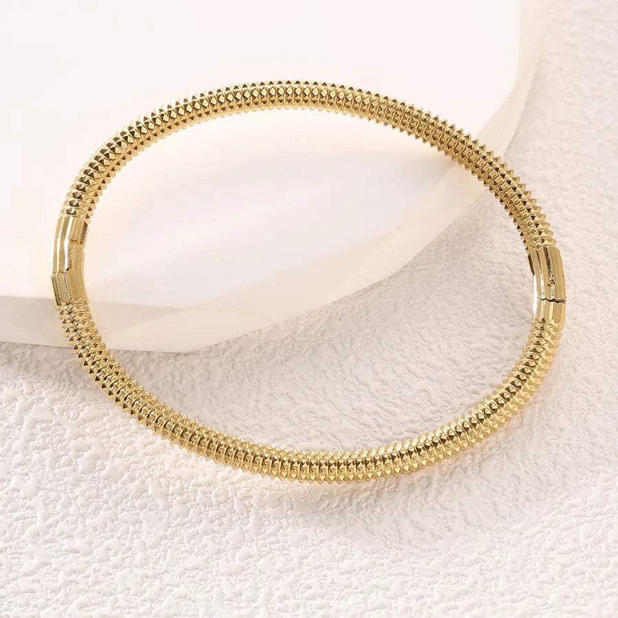 Imen Beauty Stainless Steel Cuff Bracelet