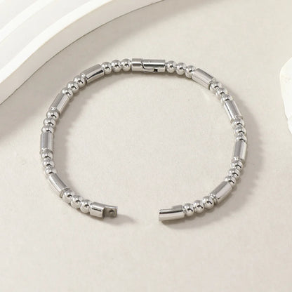 Imen Beauty Stainless Steel Cuff Bracelet