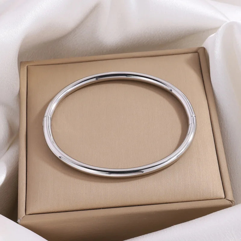 Imen Beauty Stainless Steel Cuff Bracelet