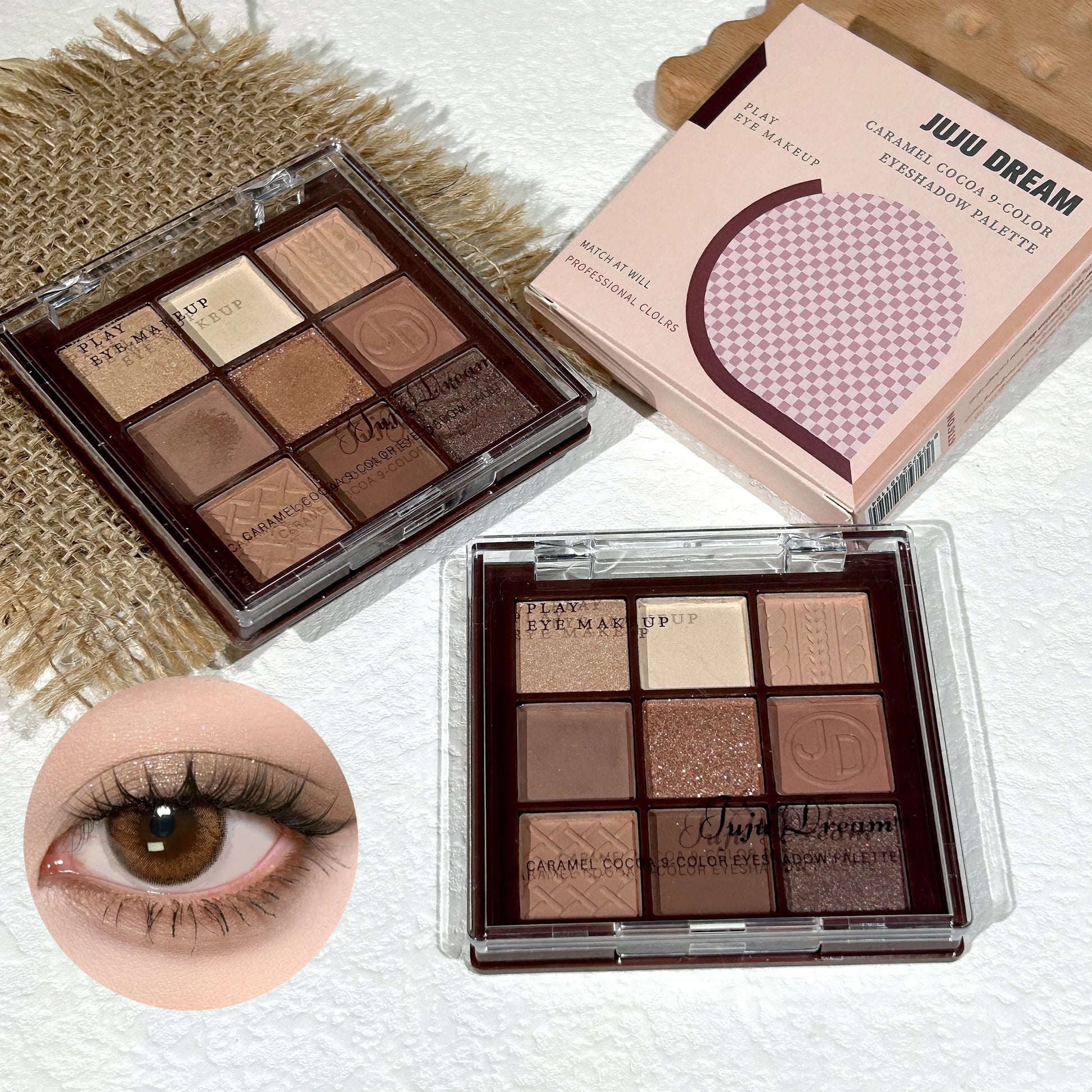 Imen Beauty Chocolate Brown Eyeshadow Palette