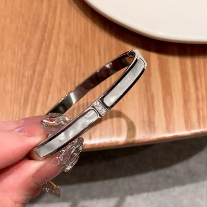 Imen Beauty Stainless Steel Cuff Bracelet