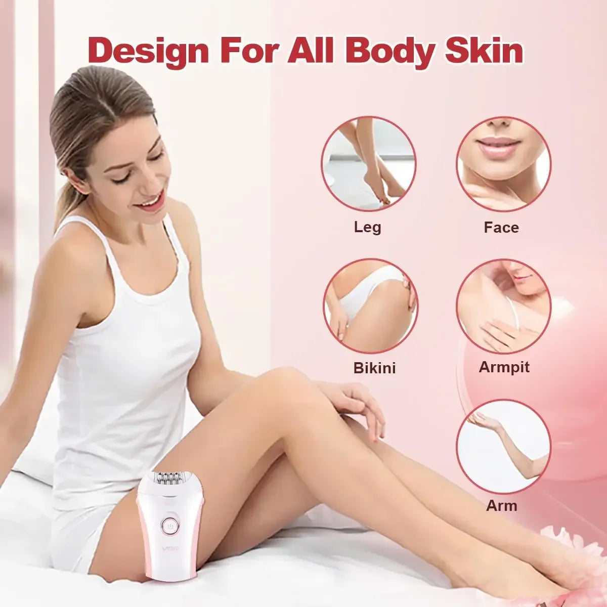 Imen Beauty Women's Electric Epilator