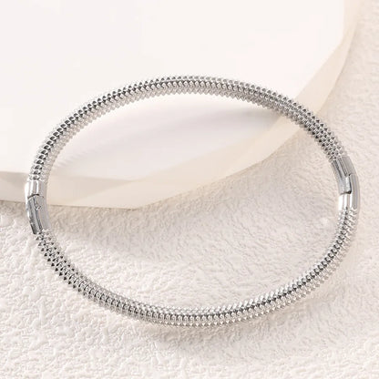 Imen Beauty Stainless Steel Cuff Bracelet