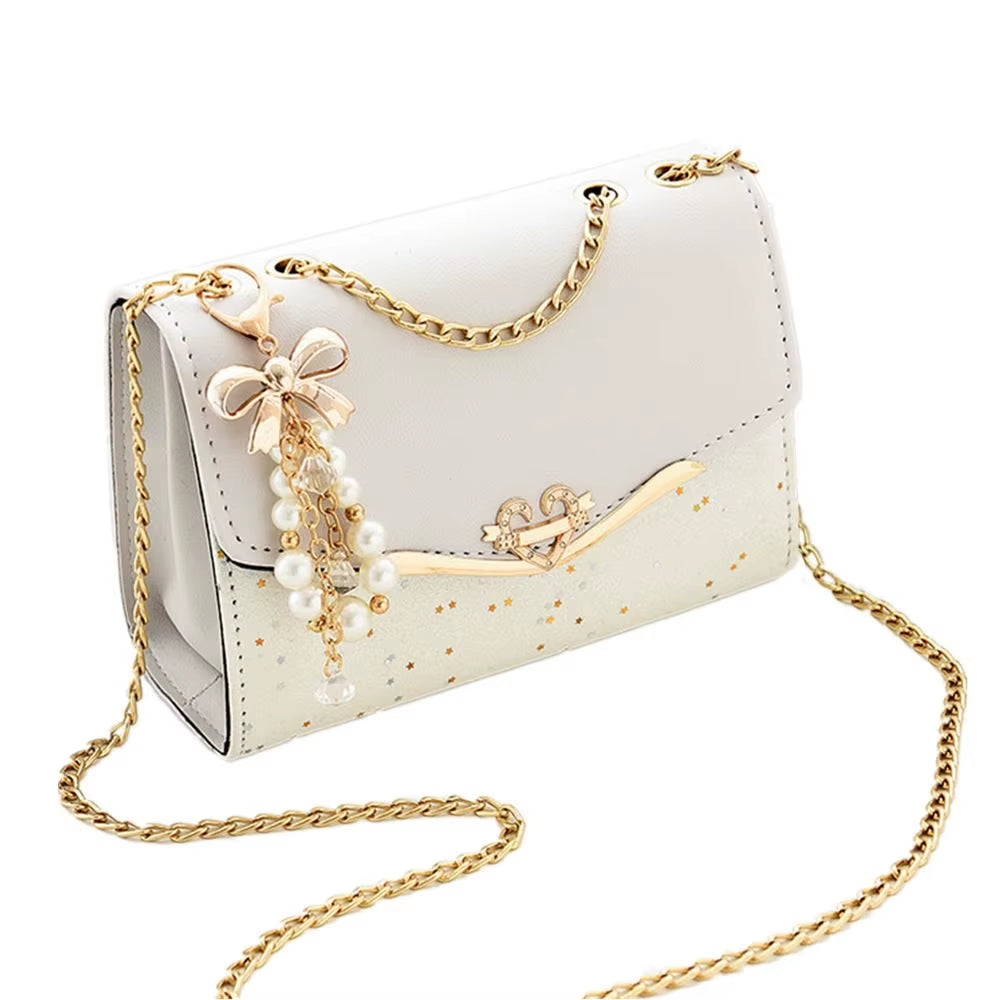 Imen Beauty Trendy Sequin Shoulder Bag