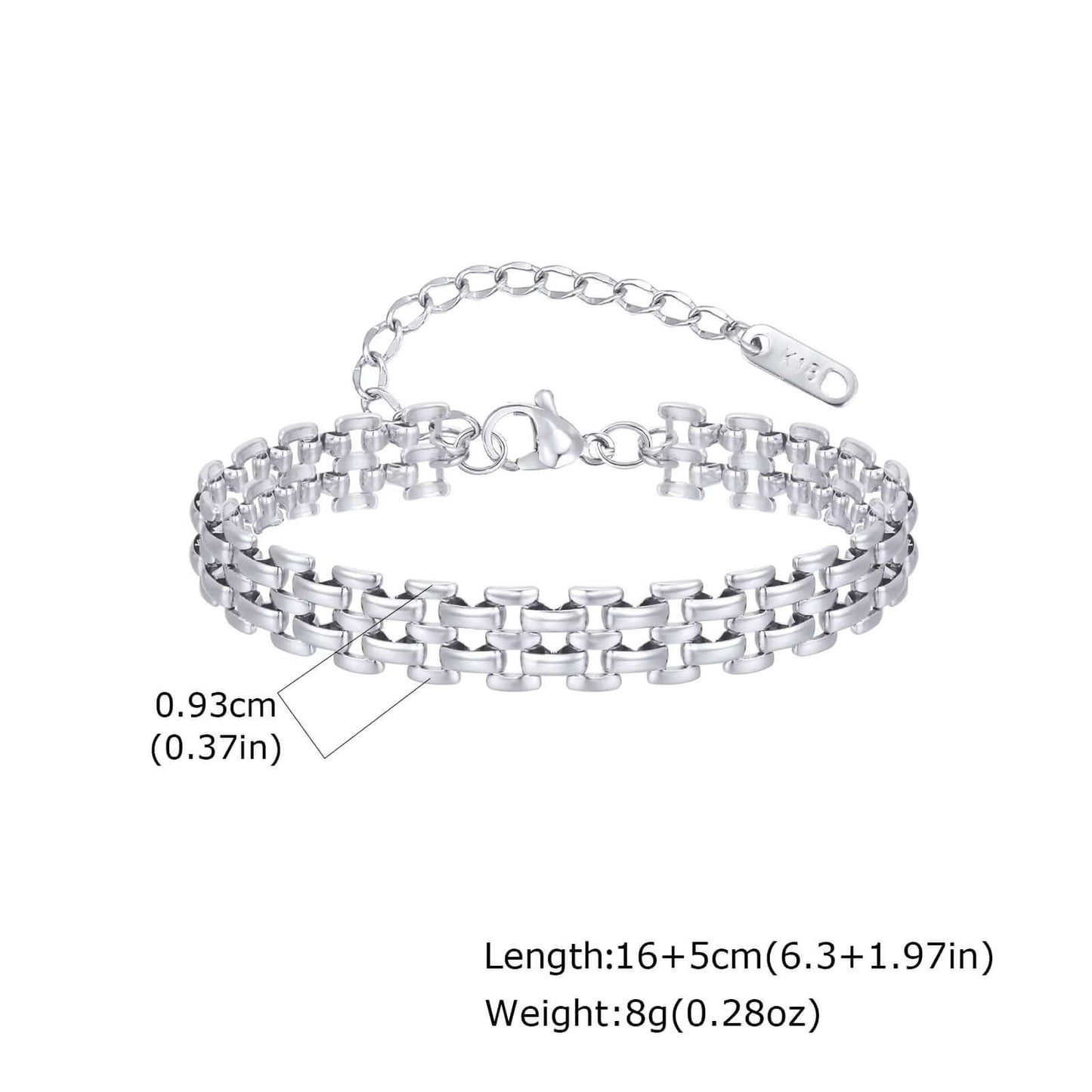 Imen Beauty Gold Plated Watch Strap Bracelet