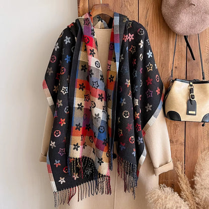 Imen Beauty Cashmere Winter Scarf