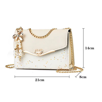 Imen Beauty Trendy Sequin Shoulder Bag