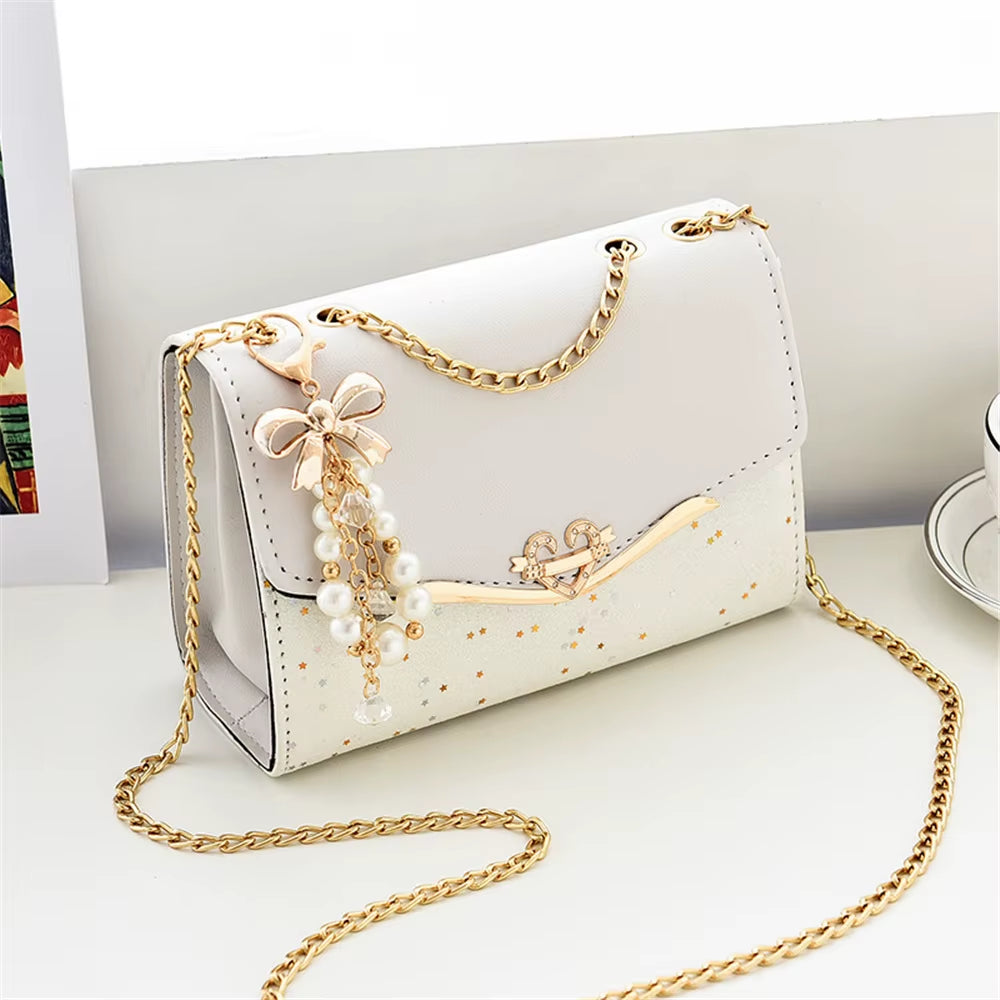 Imen Beauty Trendy Sequin Shoulder Bag